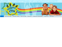 Tablet Screenshot of childrenstherapynetwork.com